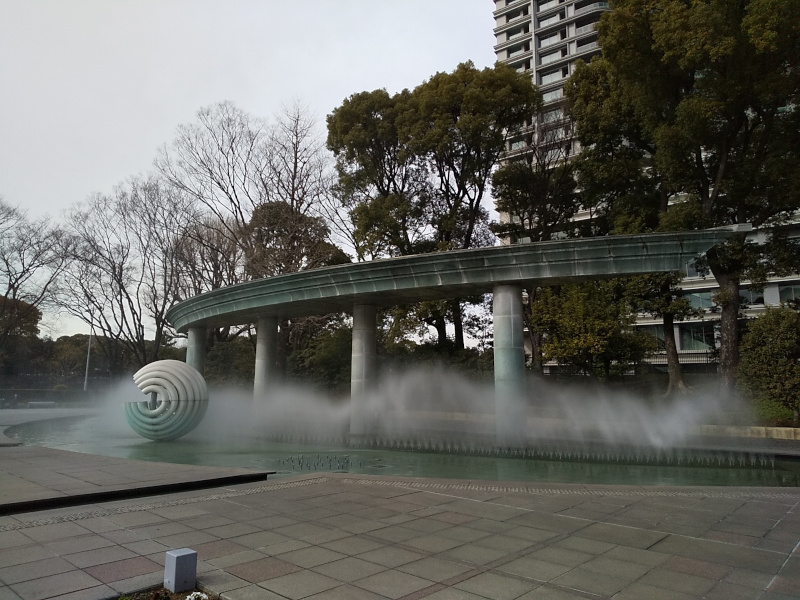 球体噴水(和田倉噴水公園)